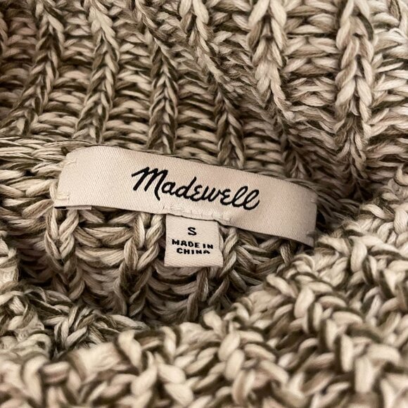 Madewell Vernon Marl Mock Neck Pullover (Size S) - Picture 4 of 5